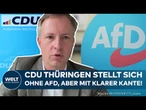 CDU-MANN STELLT KLAR: "Keine Zusammenarbeit mit AfD – aber wir überlassen ihnen nicht die Straßen!"