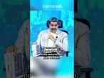 Maduro manda recado aos EUA de Trump e reage à recompensa por sua captura; assista