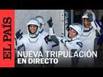 DIRECTO | Lanzamiento de nueva tripulación a la Estación Espacial Internacional