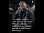 Vasco Rossi annuncia il suo "Giubileo” per celebrare i 50 anni di carriera