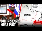 REVEALED: Bombshell Russian map lets slip Putin's next Ukraine land-grab offensives