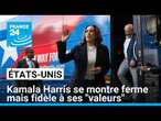 Dans sa première interview, Kamala Harris se montre ferme mais fidèle à ses 