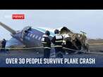 Children among survivors of deadly Kazakhstan plane crash