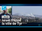Israël appelle à l'évacuation de tous les habitants de Tyr, au sud du Liban • FRANCE 24