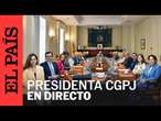 DIRECTO | Juramento de la nueva presidenta del CGPJ, María Isabel Perelló Doménech, ante el Rey