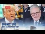 UK-US trade deal could save thousands of British jobs | Business Live with Darren McCaffrey