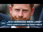 PRINZ HARRY: Emotionales Interview! Er will Frieden mit den Royals – doch wird bislang nur ignoriert