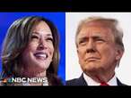 Harris and Trump pitch economic messages ahead of their debate