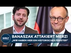 DEUTSCHLAND: Banaszak teilt aus! Merz zu passiv, Putin zu stark, Bahn am Limit