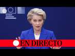 DIRECTO | Comparece Ursula Von der Leyen para hablar de la estrategia en defensa de la UE