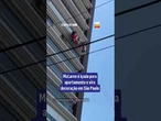 McLaren é içada para apartamento e vira decoração em São Paulo