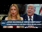 WASHINGTON: Trump verlegt U-Boote! "Das ist eine maximale Verschärfung" des Ultimatums an Russland!