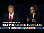 DEBATE REPLAY: VP Harris and former President Trump l ABC News Presidential Debate