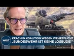 BUNDESWEHR: Krach bei CDU und SPD wegen Wehrpflicht! Heftige Kritik am Losverfahren