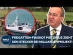 2 MILLIARDEN VERSENKT: Pistorius zieht die Notbremse bei Prestigeprojekt der deutschen Marine!