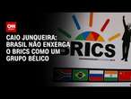 Caio Junqueira: Brasil não enxerga o Brics como um grupo bélico | WW