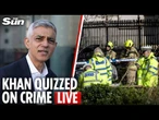 LIVE: London Mayor Sadiq Khan & Met Police questioned about crime in the capital