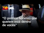 Lula: 'Quando chegarem à conclusão de que todo político é ladrão, entrem vocês para a política'