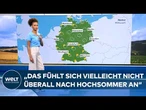 WETTER TEILT DEUTSCHLAND! Der Süden genießt den Sommer und der Norden bibbert!