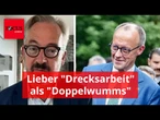 Fleischhauer rasiert Merz-Kritiker: Lieber "Drecksarbeit" als "Doppelwumms"