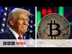 Bitcoin trades at record high following Trump US election win | BBC News