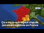 Canicule: le record de la nuit la plus chaude en France battu entre mercredi et jeudi