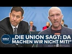 BERLIN: Showdown im Kanzleramt! "Nee, da machen wir nicht mit!" Streit zwischen Union und SPD