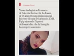 Nuove indagini sulla morte Roberta Bertacchi: "Dubbi sul suicidio"