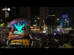 La sfilata di Catrina illumina Citta' del Messico prima del Dia de los Muertos