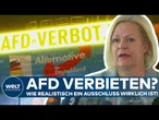 AFD-VERBOT DEBATTIERT: Politiker fordern Antrag – Was ein Parteiausschluss bedeuten würde!