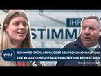 BUNDESTAGSWAHL 2025: Welche Koalition wünschen sich die Wähler? Ihre Stimme