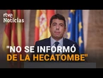 DANA: MAZÓN dice que se ARREPIENTE de HABERSE FIADO DEL GOBIERNO CENTRAL | RTVE Noticias