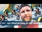 120 TRIATHLONS IN 120 TAGEN: Weltrekord gebrochen! - Extremsportler Jonas Deichmann aus Stuttgart