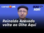 Reinaldo Azevedo volta ao Olha Aqui e agradece mensagens durante afastamento: 'Estamos juntos'