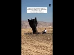 I resti di un missile lanciato contro Israele sono caduti in una zona della Cisgiordania
