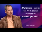 Dieter Nuhr über politische Debatten, das Bildungssystem und deutsche Außenpolitik | maischberger