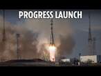 LIVE: Progress cargo craft launches to International Space Station from Kazakhstan