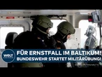 MILITÄRÜBUNG: 500 Soldaten, Militärfahrzeuge, Hubschrauber! Bundeswehr probt Ernstfall im Baltikum!
