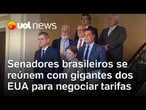 Senadores do Brasil se reúnem com Shell, Exxon e mais gigantes dos EUA para negociar taxas de Trump