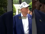 DONALD TRUMP instala enormes mástiles de bandera en los jardines de la Casa Blanca #shorts