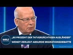 DEUTSCHLAND: "Muss man auch sagen dürfen" Wendt empört! Klartext zu Migration und Kriminalität