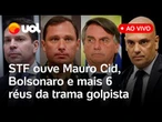 Mauro Cid fala ao vivo no STF: ex-ajudante de Bolsonaro depõe sobre tentativa de golpe; assista