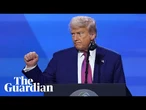 Trump says the US will lift its sanctions on Syria's new government