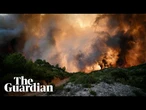 Wildfire in France tears through area as big as Paris overnight