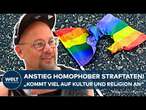 DEUTSCHLAND: Krasser Anstieg homophober Straftaten! Täter haben sehr unterschiedlichen Hintergrund