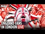 LIVE: Three Lions fans pack Box Park in London as England face Ghana in World Cup clash
