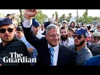 Thousands join Israeli flag march through Muslim quarter of Jerusalem