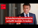 Schaufensterdiplomatie schafft keinen Frieden in Gaza