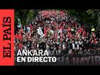 DIRECTO | Marcha en Ankara para conmemorar el primer aniversario del conflicto en Gaza | EL PAÍS