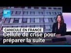 Canicule en France : cellule interministérielle de crise pour faire le bilan et préparer la suite